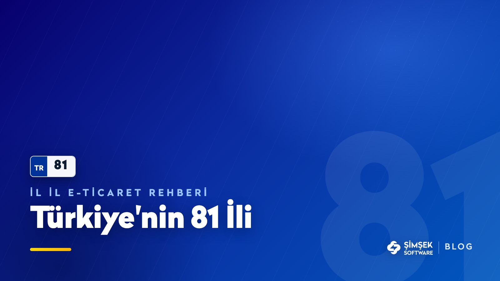 Türkiye'nin 81 ilinde e-ticaret: şehir şehir satış rehberi